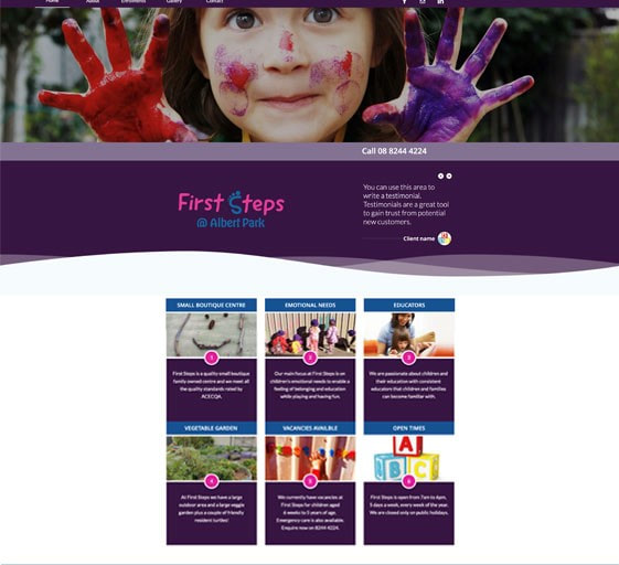 First Steps Albert Park childcare centre in Adelaide SA