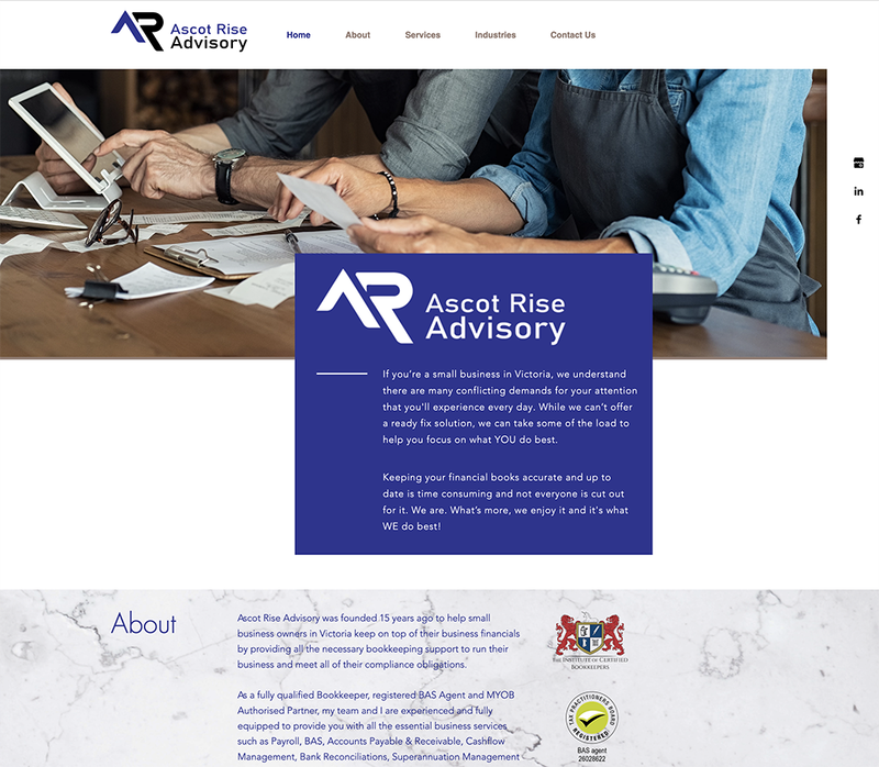 Ascot Rise Advisory qualified bookkeeper in Romsey VIC