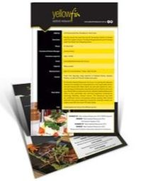 two page newsletter designed and printed at non stop adz