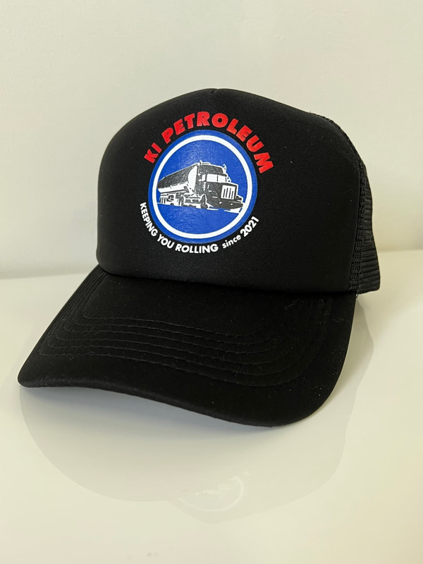 KI Petroleum branded trucker cap