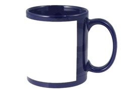black sublimatable ceramic mug SMG003 at non stop adz