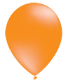 orange promotional latex balloon at non stop adz