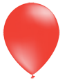 red promotional latex balloon at non stop adz
