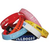 promotional silicone wristbands wr001 at non stop adz