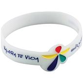 promotional silicone wristbands wr012 at non stop adz