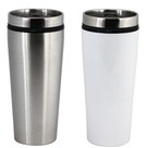 stainless double walled mug JM009 at non stop adz