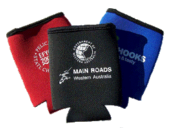 promotional budget flat pak stubby holder, style N12, at non stop adz