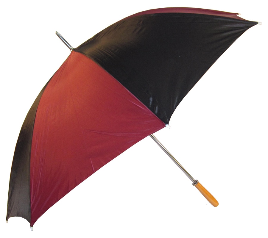 promotional umbrella, wg001, wine-black at non stop adz