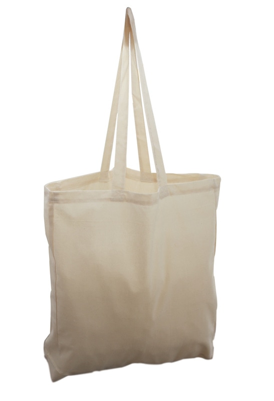 promotional calico bag with gusset TB021 at non stop adz